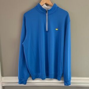 Mens Masters Tech quarter zip pullover jacket Sz XL